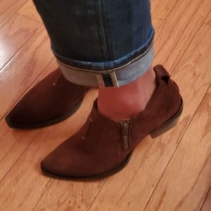 Fry Moto Ankle Boots